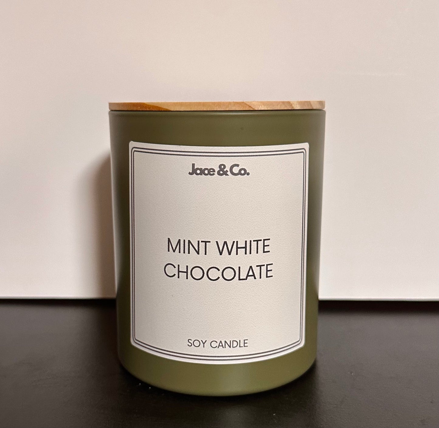 Mint White Chocolate Soy Candle