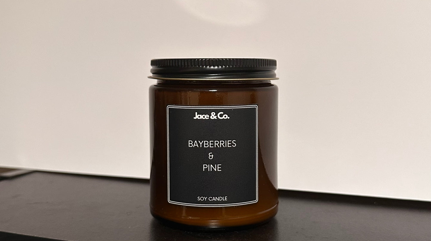 Bayberries & Pine Soy Candle