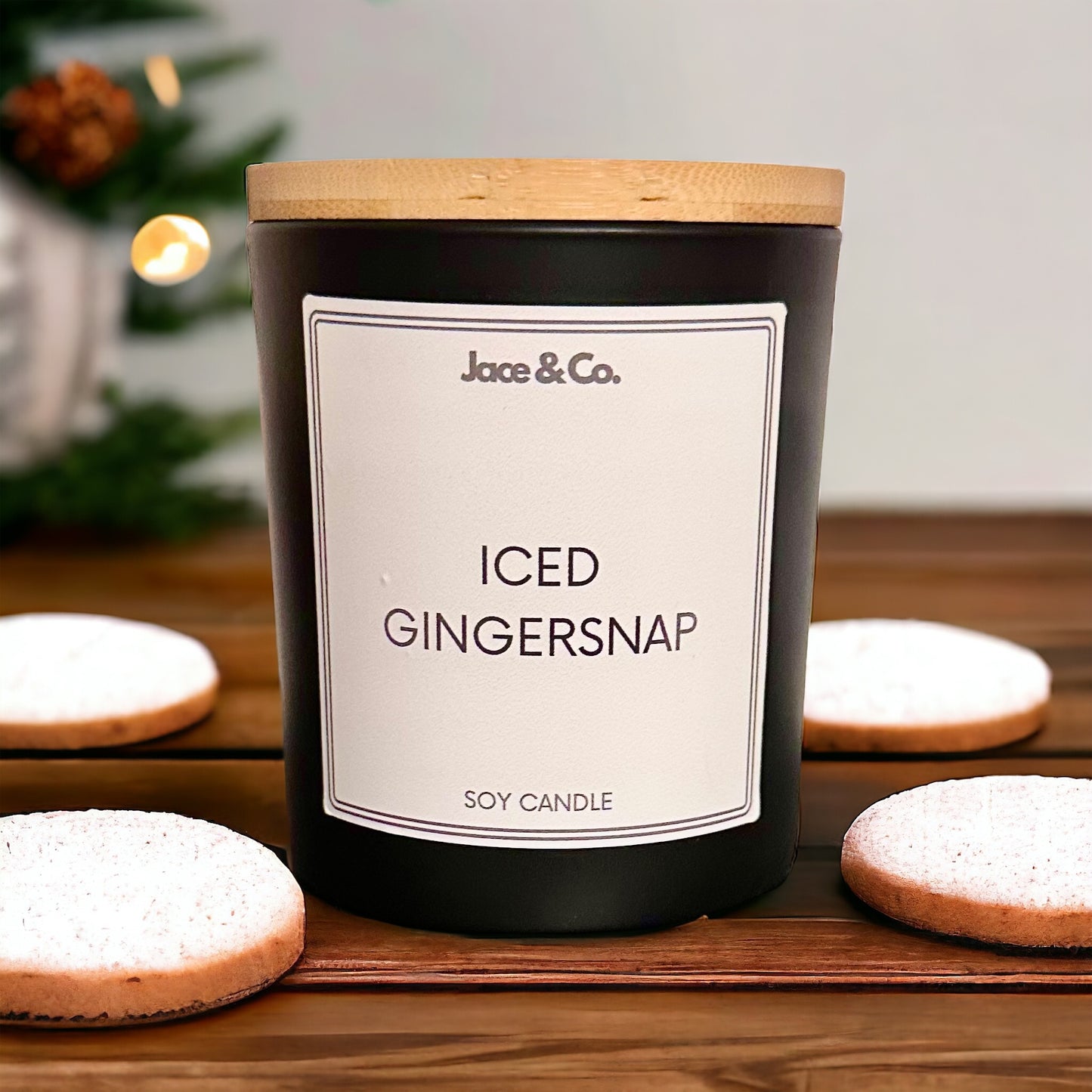 Iced Gingersnap Soy Candle