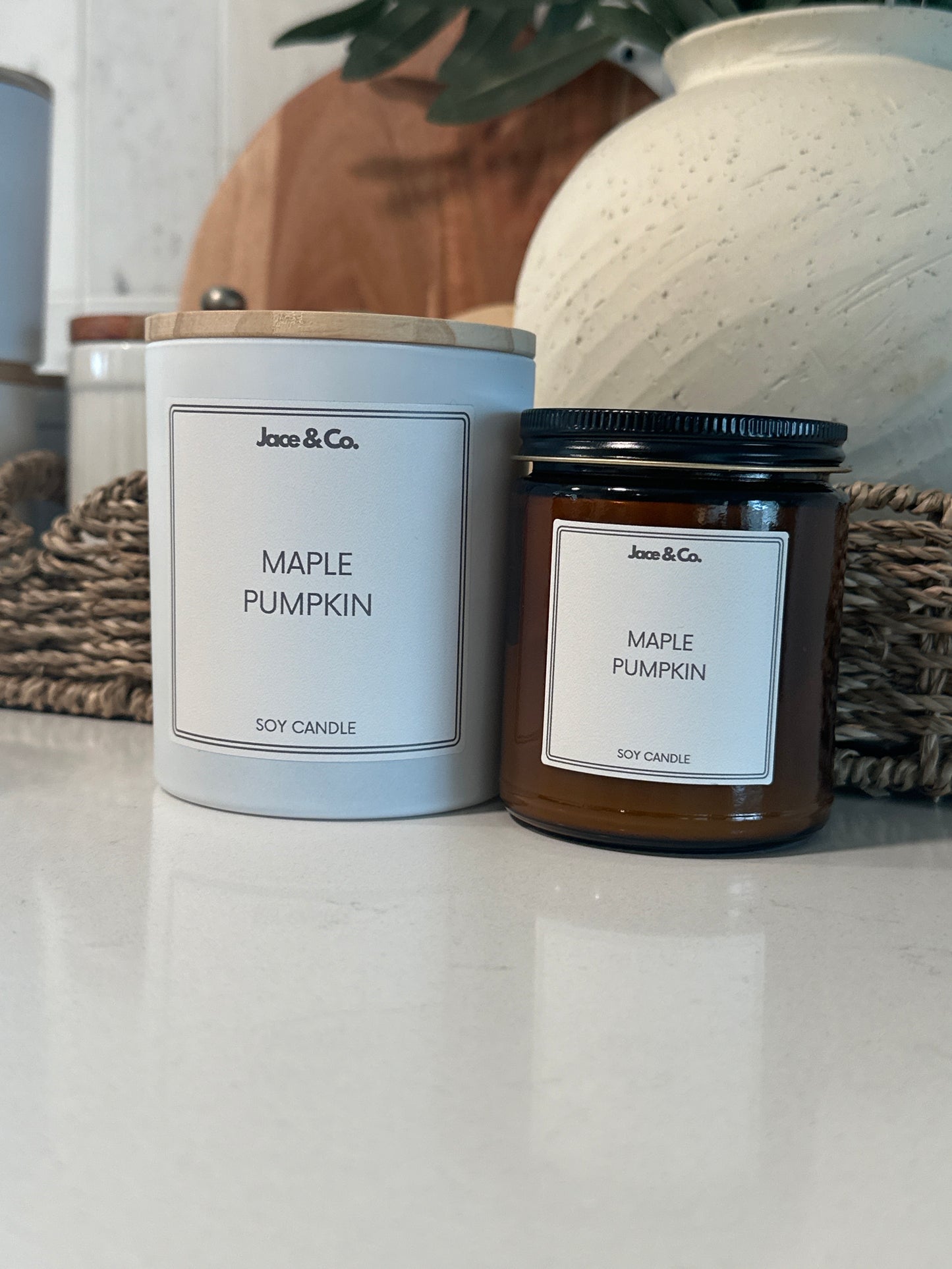 Maple Pumpkin Soy Candle
