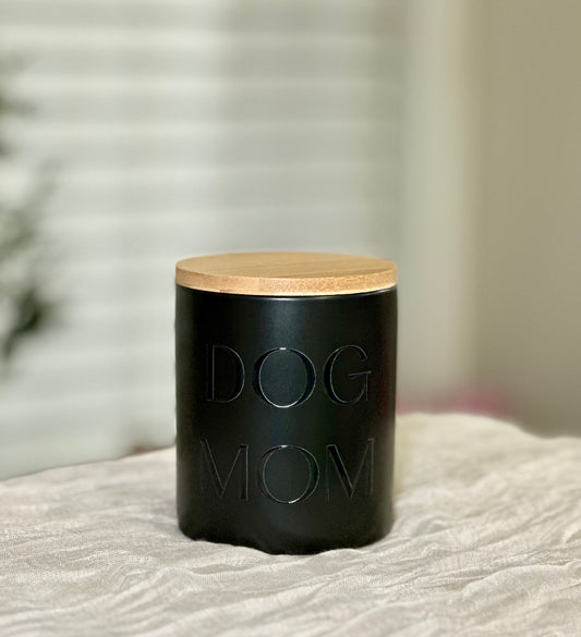 Dog Mom Candle | Black