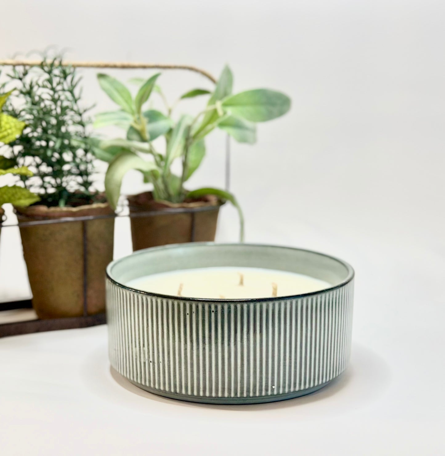 Citronella | Summer Collection | Blue Ceramic Bowl