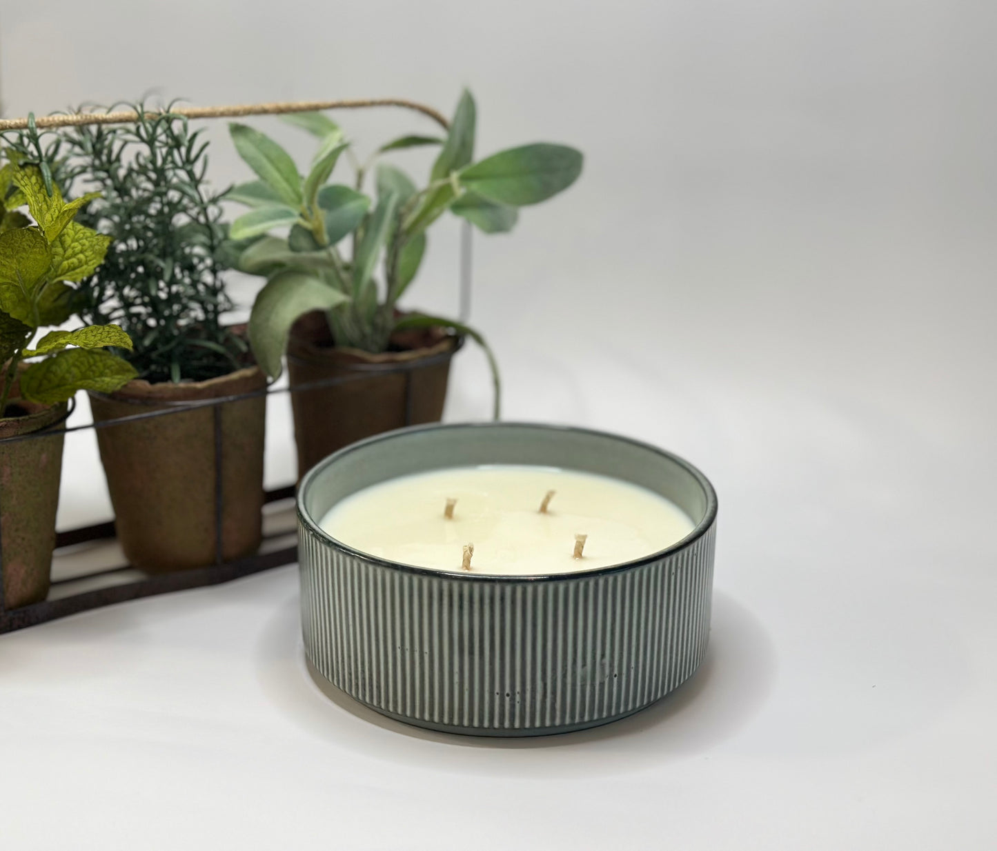 Citronella | Summer Collection | Blue Ceramic Bowl