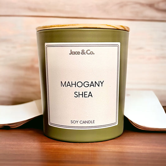 Mahogany & Shea Soy Candle