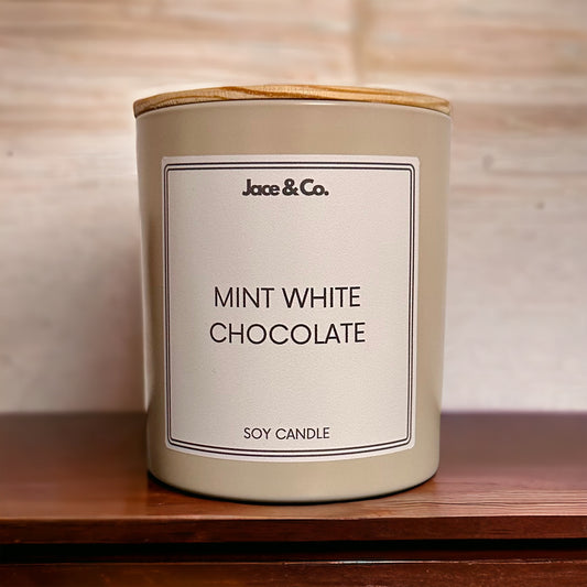 Mint White Chocolate Soy Candle