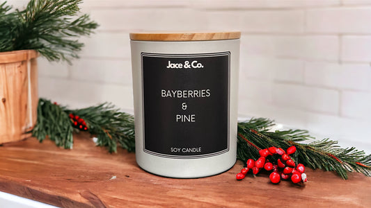 Bayberries & Pine Soy Candle