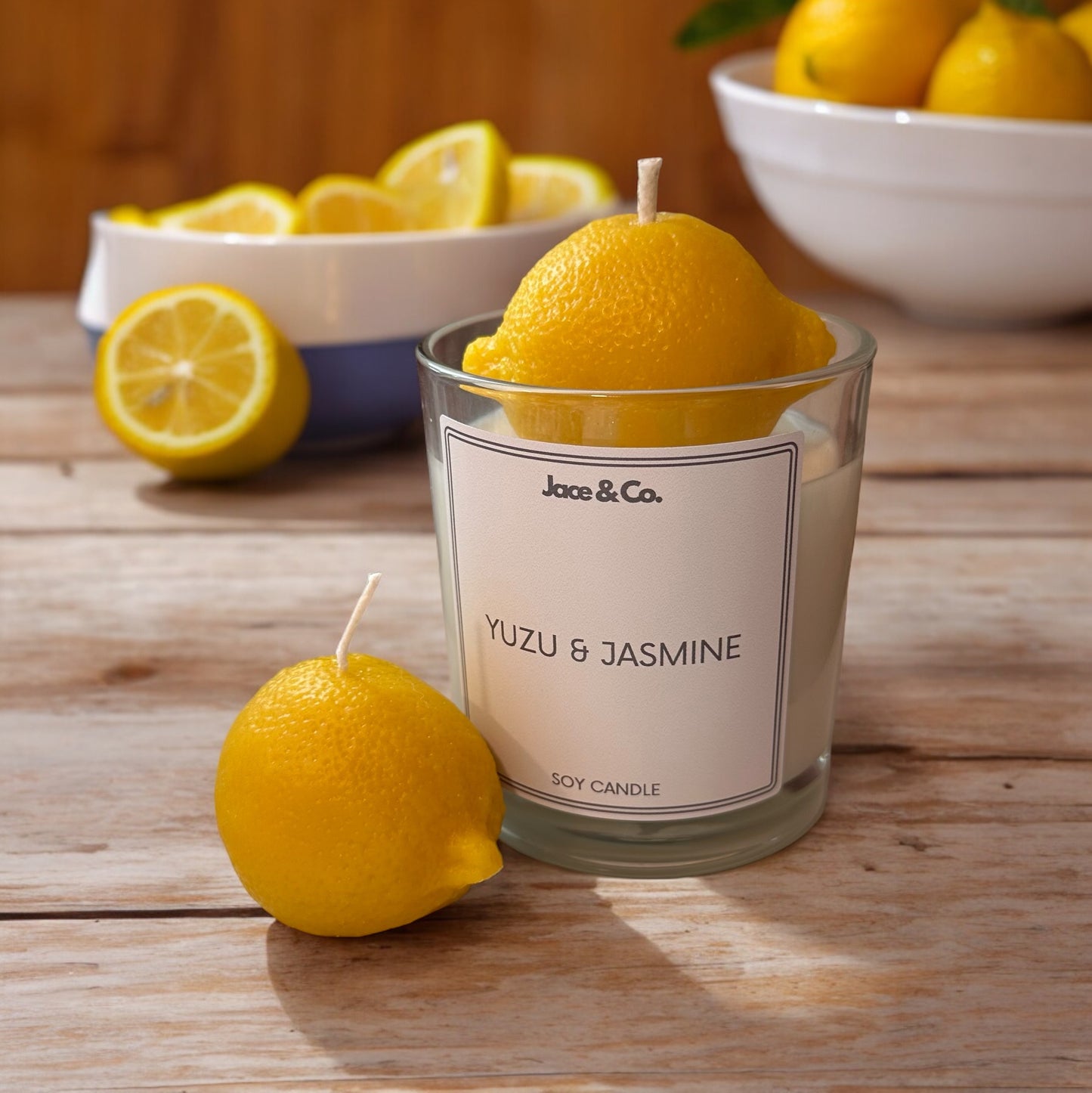 Yuzu + Jasmine | Summer Collection | Clear Jar